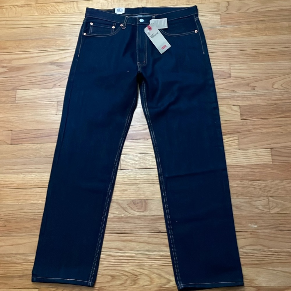 Levi's 505‎ Regular Jeans Dark Wash Size W36 L32